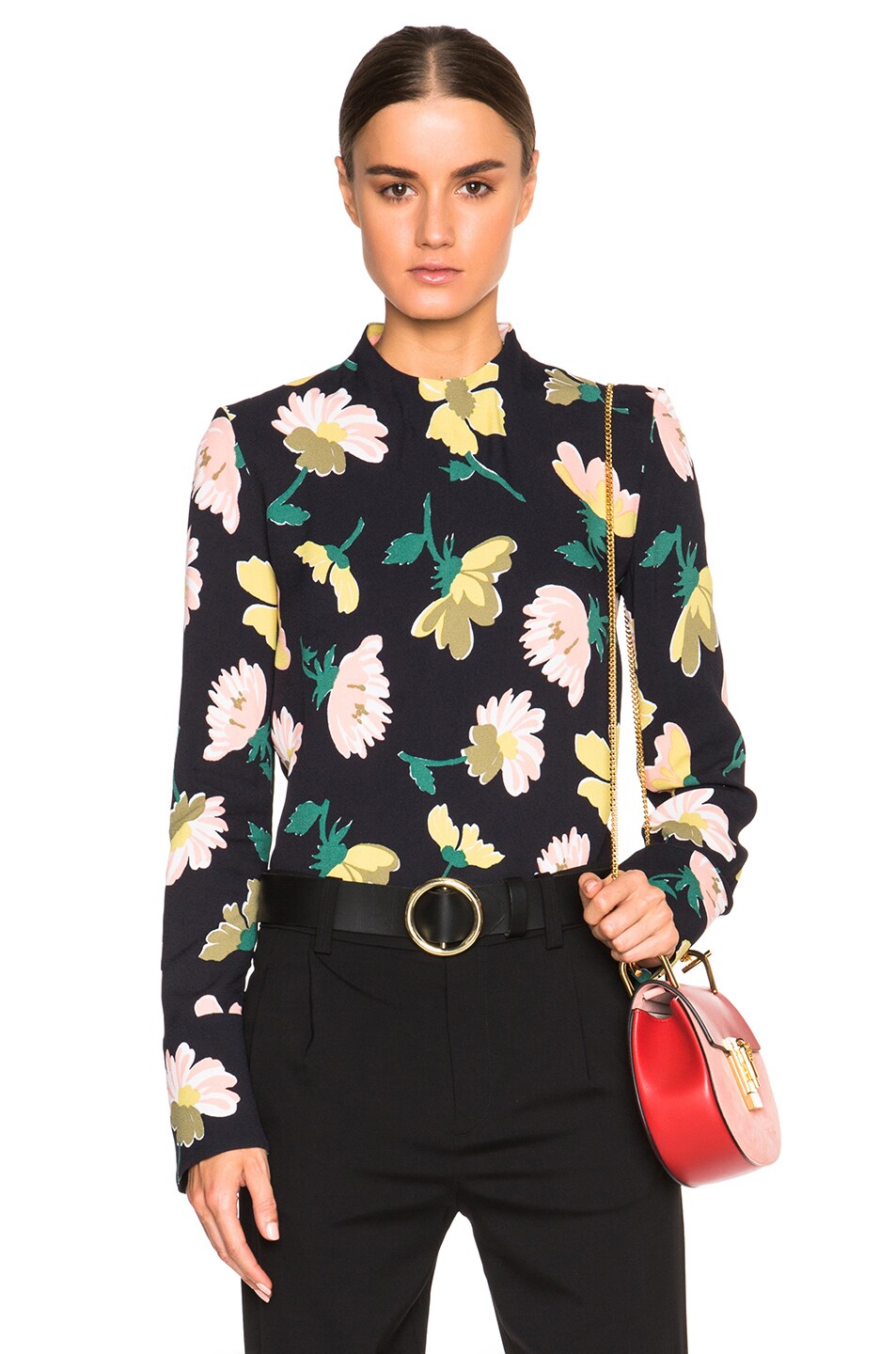 Image 1 of Marni Floral Top in Multi