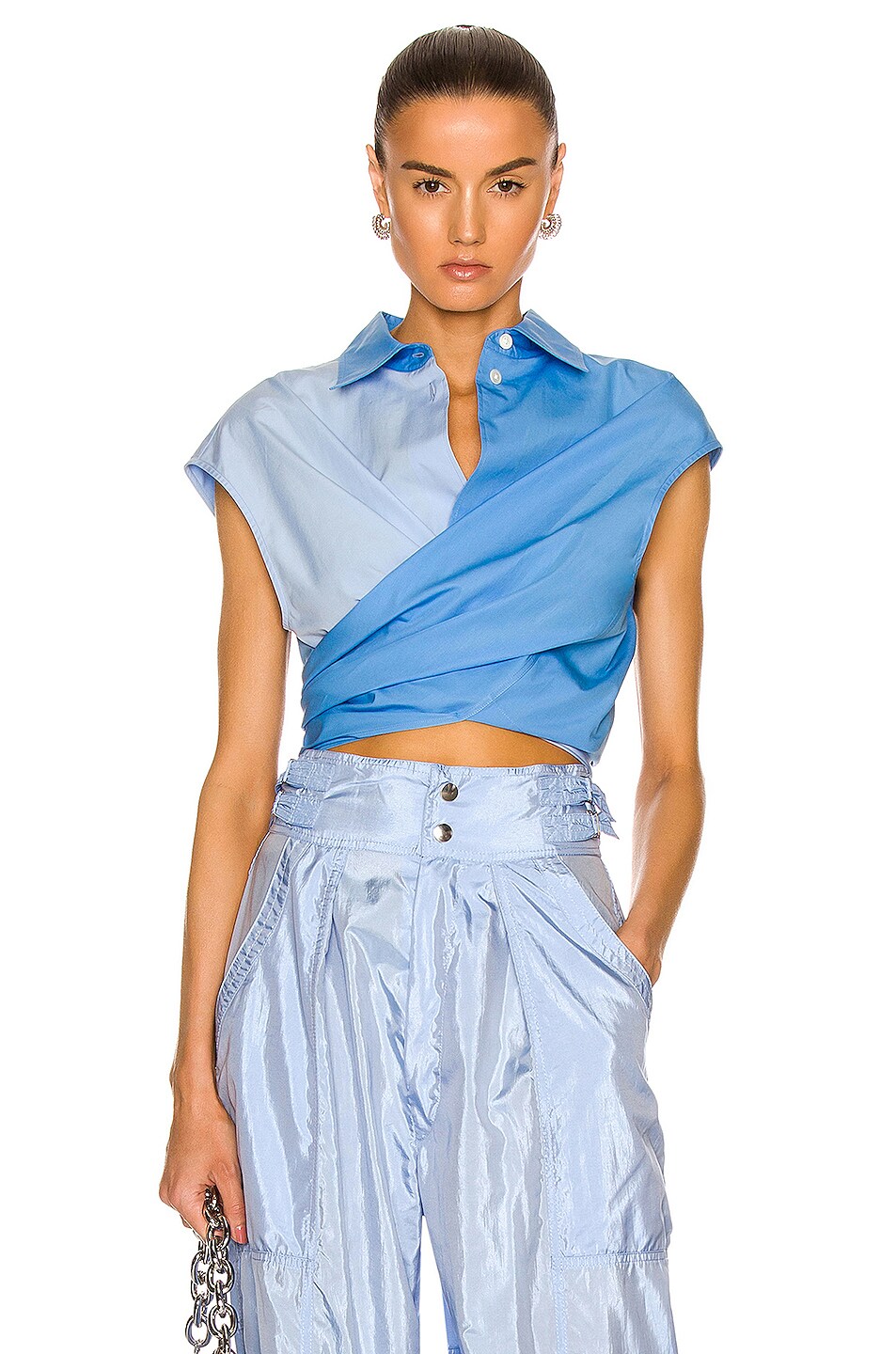 Image 1 of Marni Asymmetric Top in Cobalt