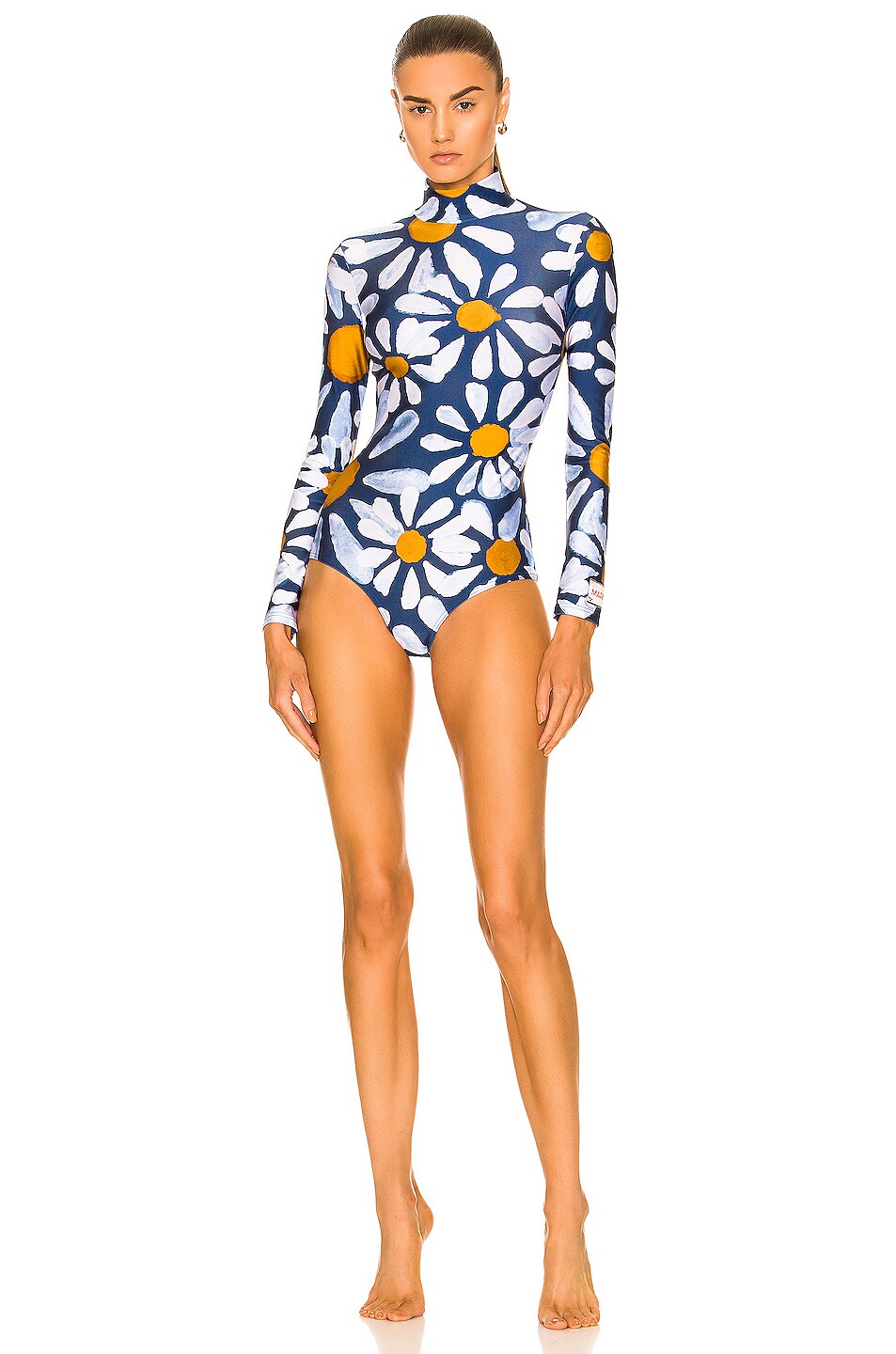 Image 1 of Marni One Piece Swimsuit in Royal