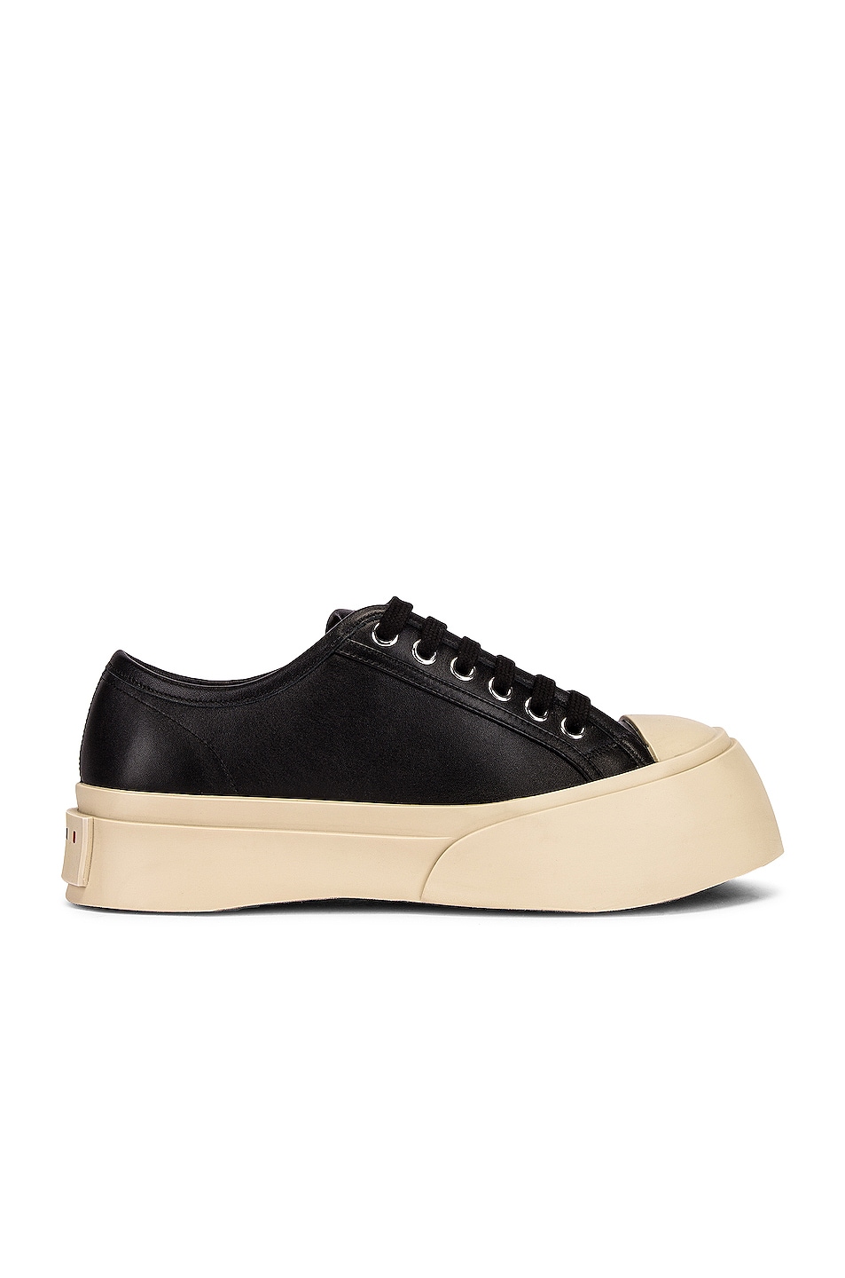 Image 1 of Marni Pablo Lace Up Sneakers in Black