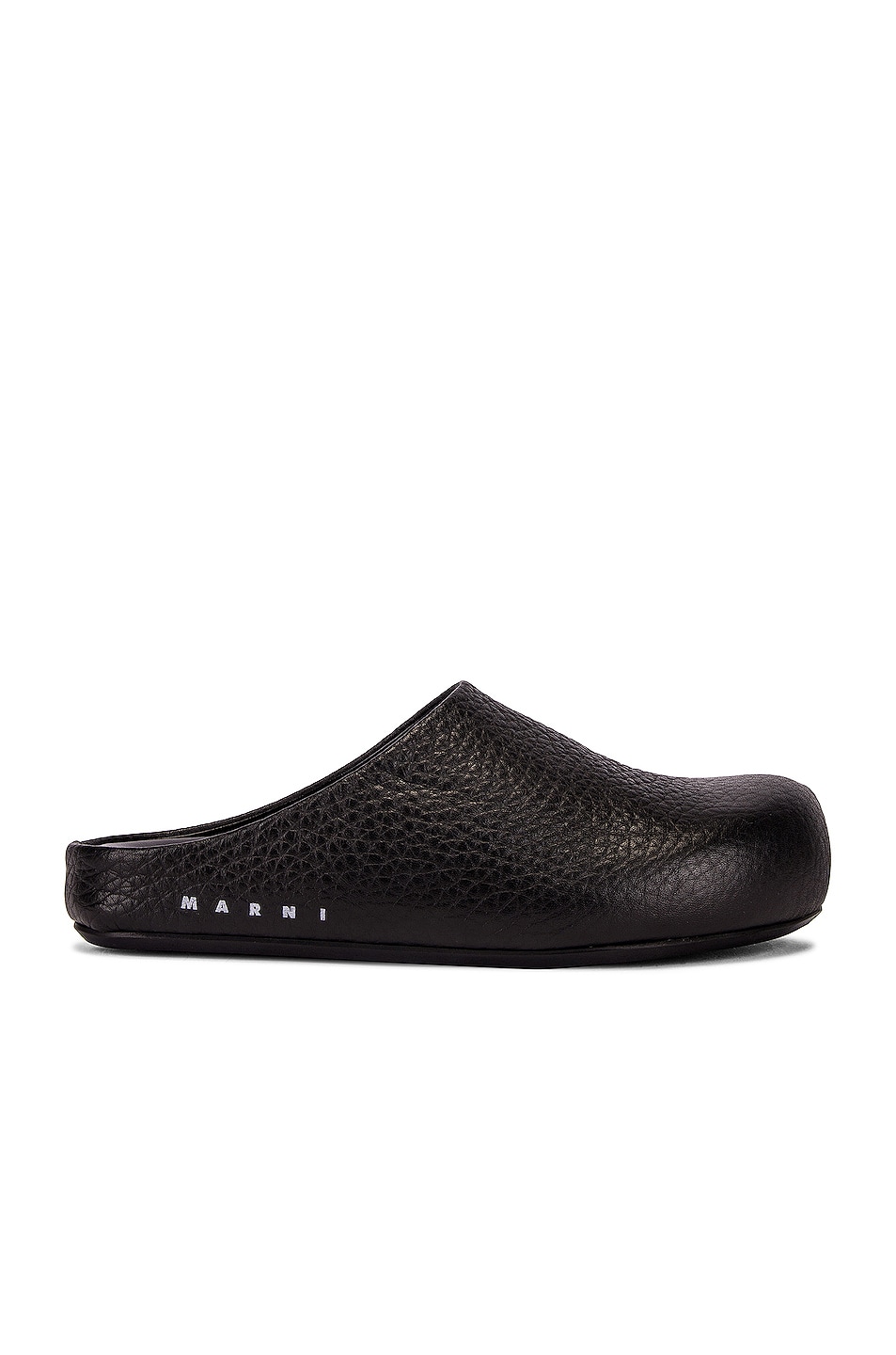 Image 1 of Marni Fussbett Sabot Sandals in Black