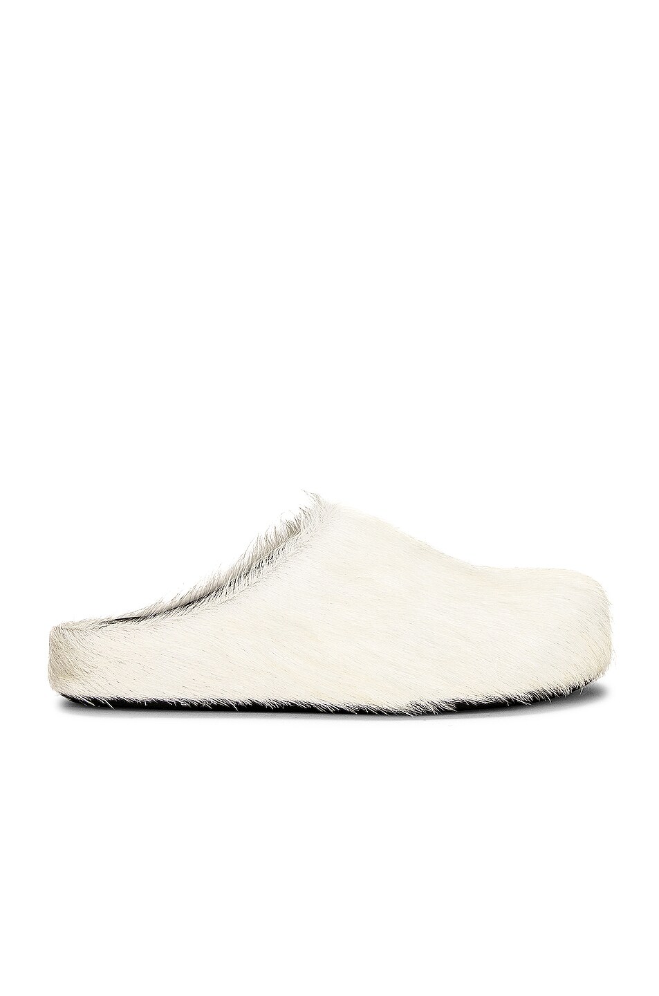 Image 1 of Marni Fussbett Sabot Sandals in Natural White