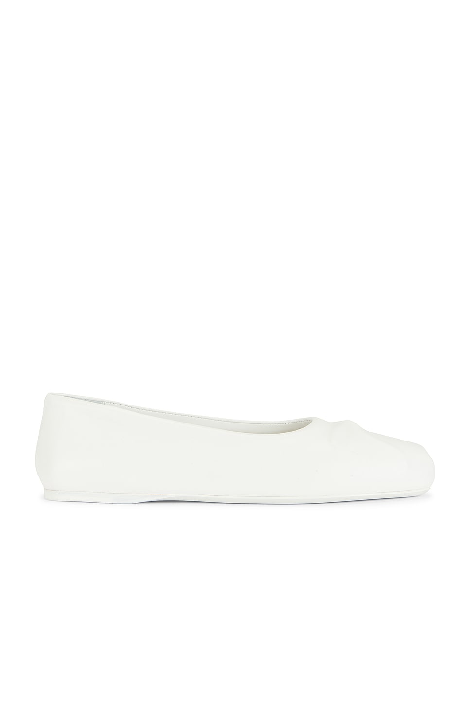 Image 1 of Marni Ballet Flat in Lily White