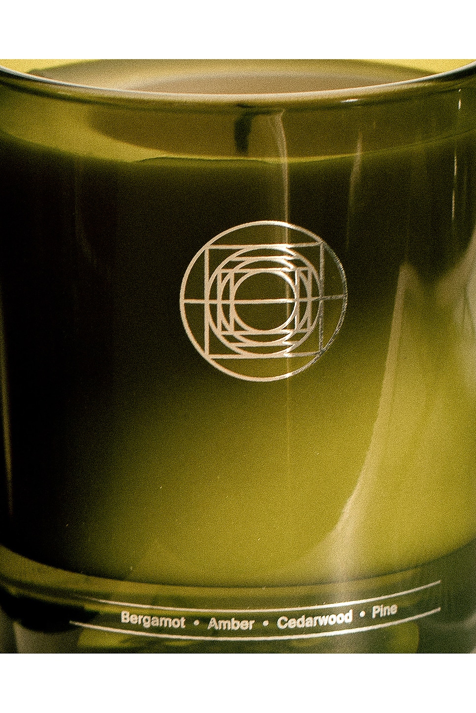 MIRROR WATER SUN THROUGH TREES CANDLE