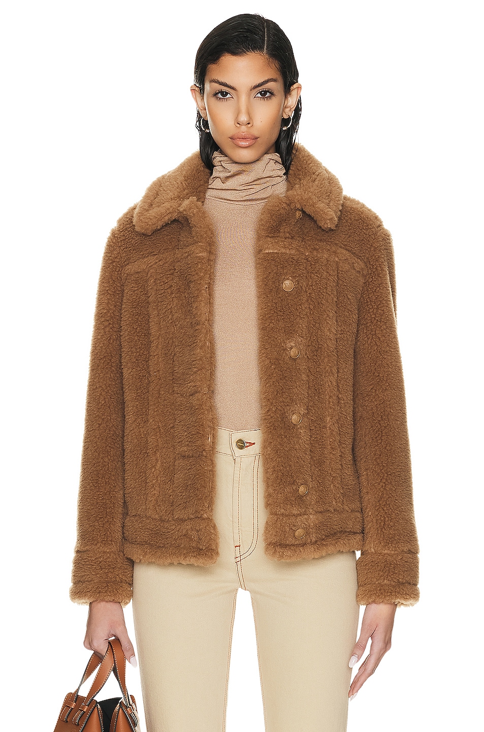 Image 1 of Max Mara Ted Dino Jacket in Camel