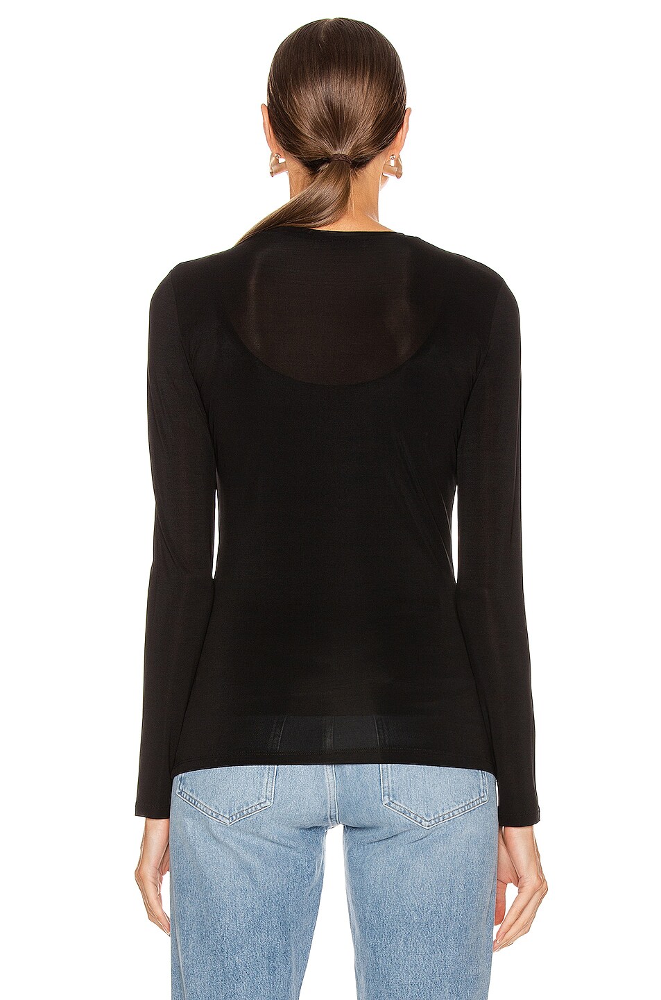 Max Mara Pesaro Top in Black | FWRD