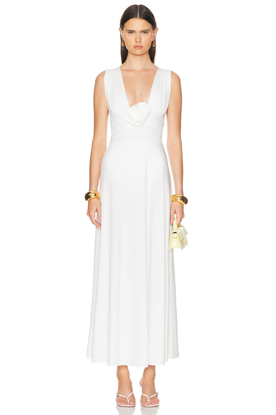 Orinoco Dress in White