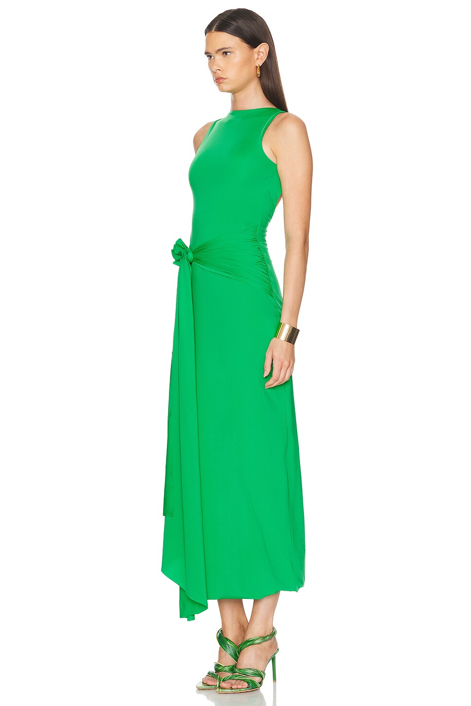 Maygel Coronel Campano Crimson Dress