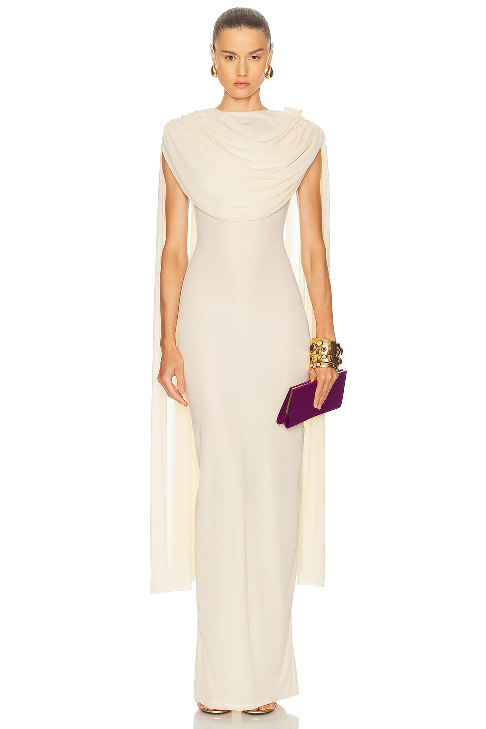 Image 1 of Maygel Coronel Batista Maxi Dress in Macadamia
