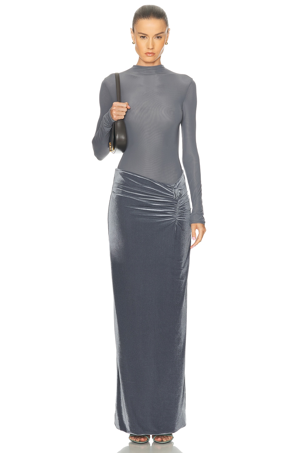 Image 1 of Maygel Coronel Borelli Dress in Stone