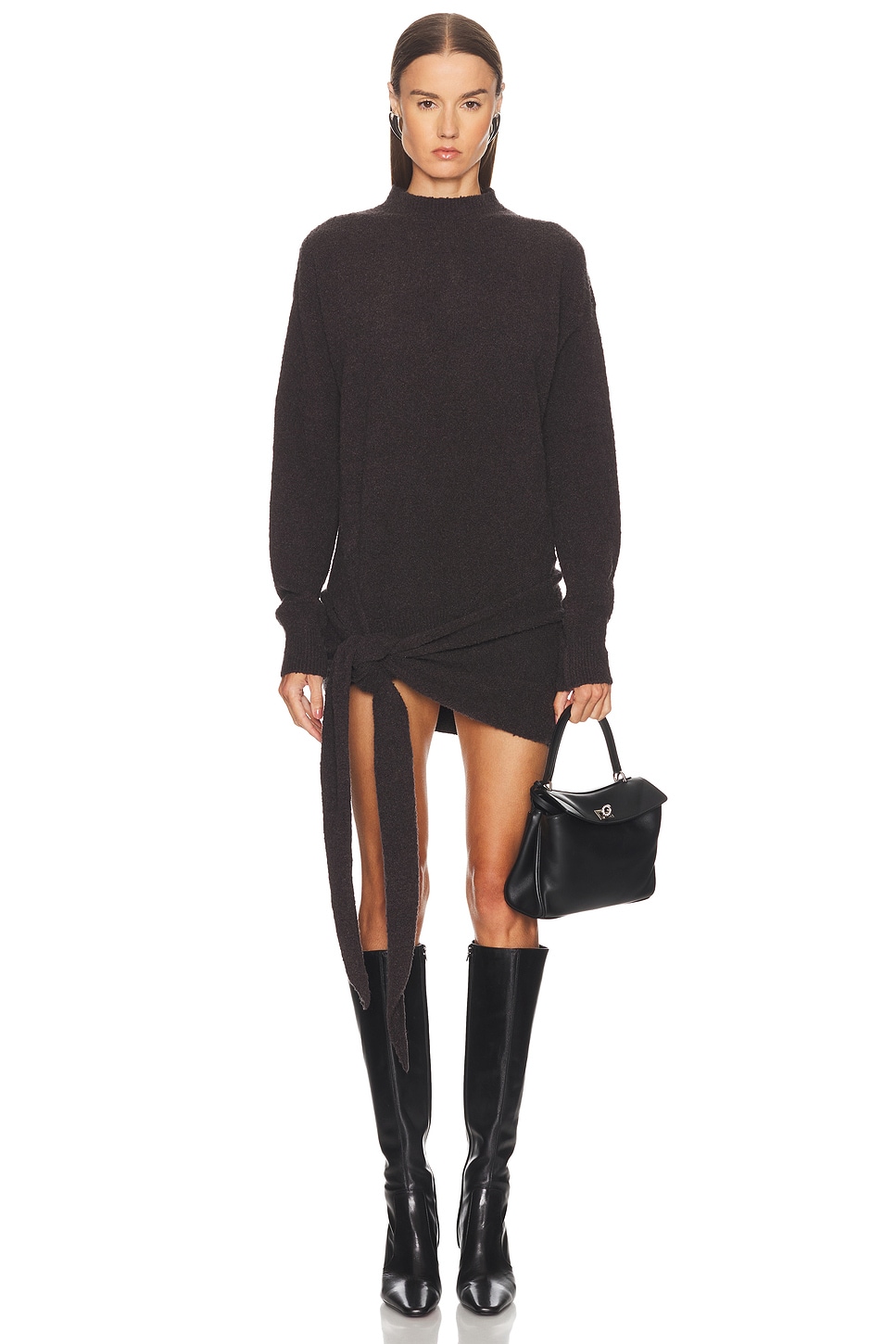 Image 1 of Maygel Coronel Mistral Dress in Ganache