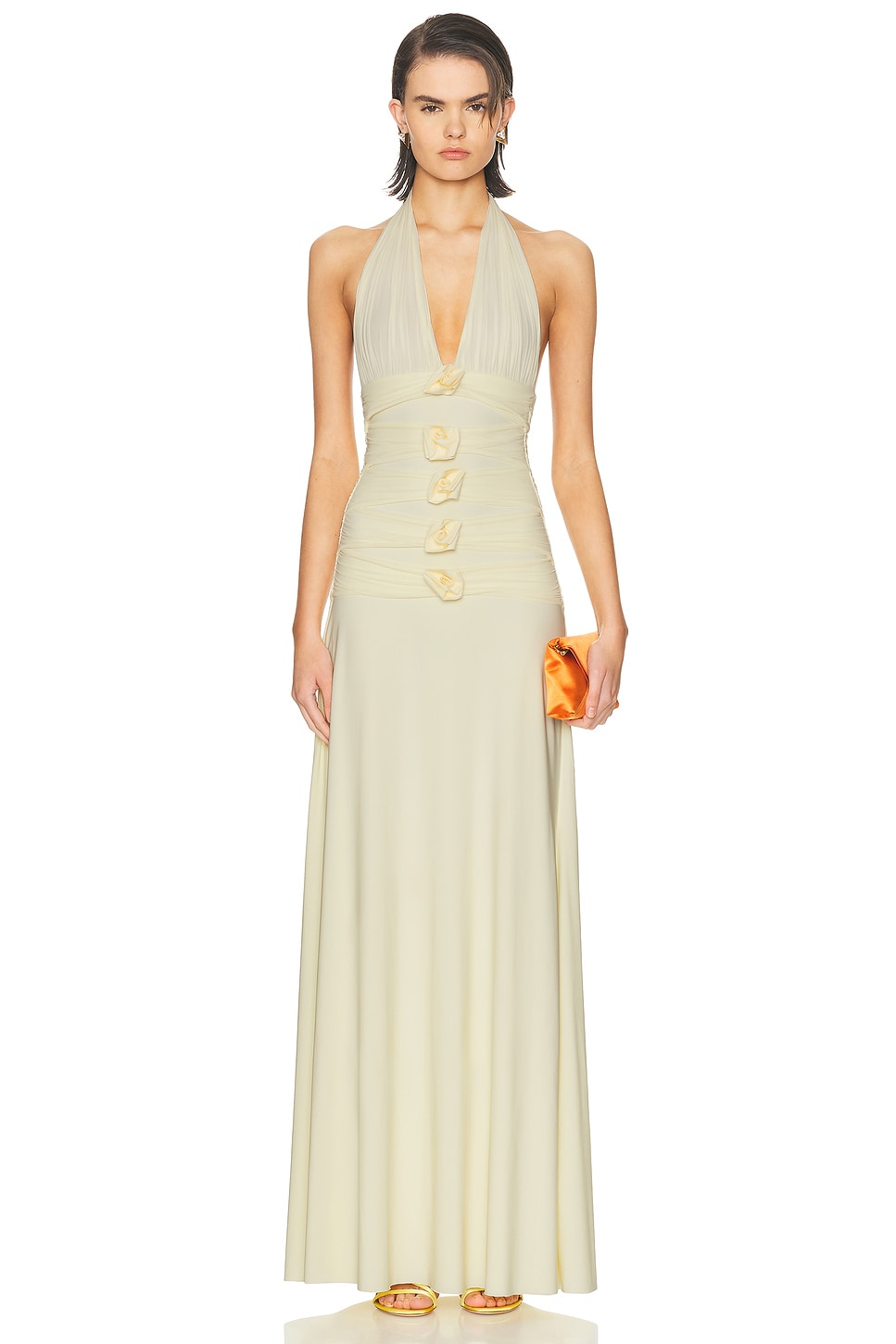 Image 1 of Maygel Coronel Villadiego Dress in Vanilla
