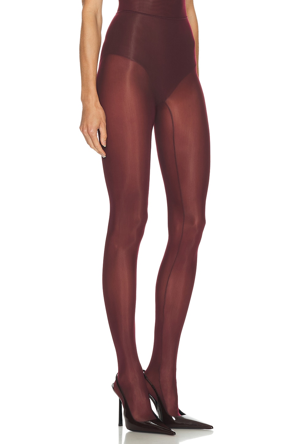 Maygel Coronel Salvi Pant In Burgundy