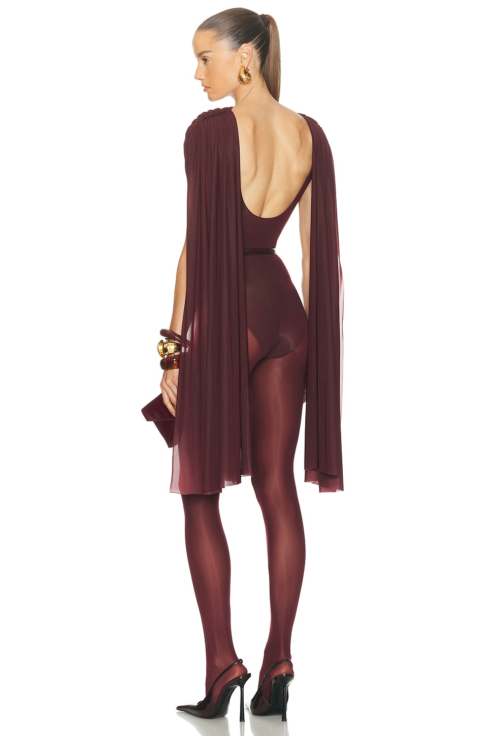 Maygel Coronel Burano One Piece Top In Burgundy