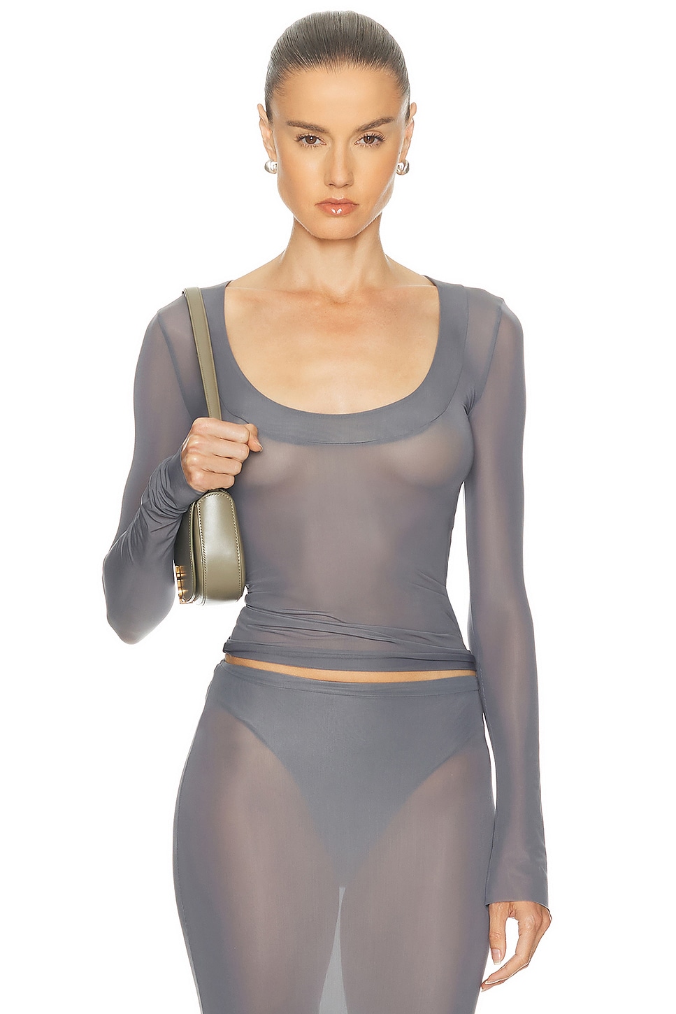 Image 1 of Maygel Coronel Milo Top in Cromo