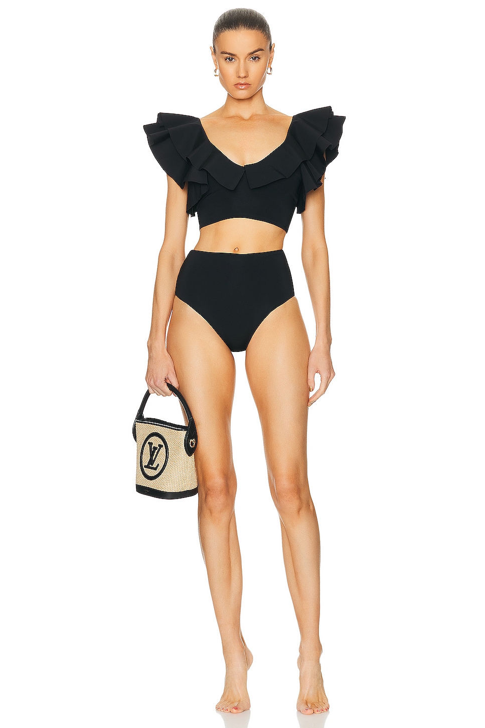 Image 1 of Maygel Coronel Mila Bikini Set in Black