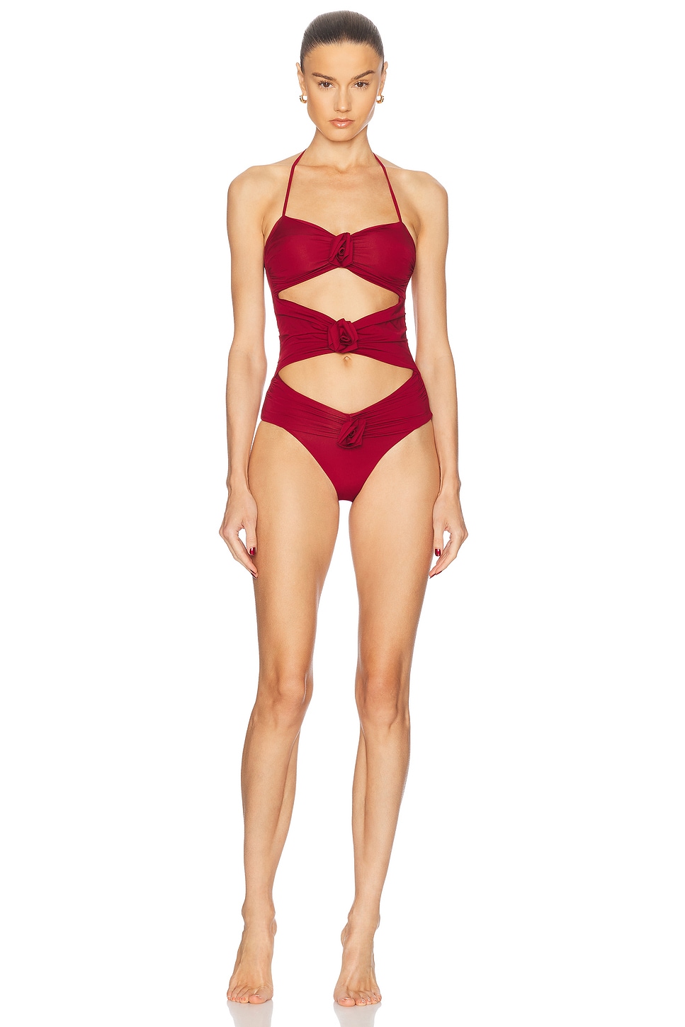 Lantana Swimsuit in Wine