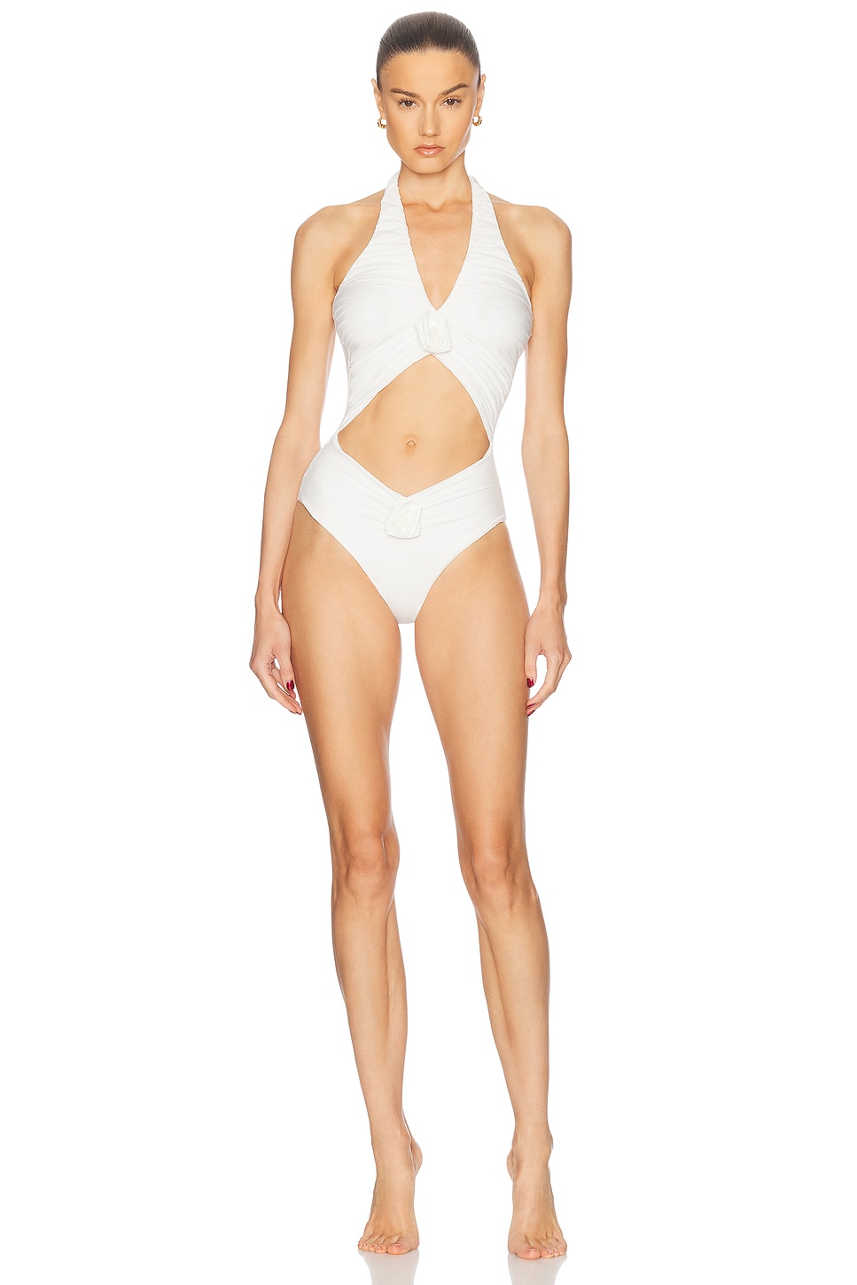 Zaguan Swimsuit in White