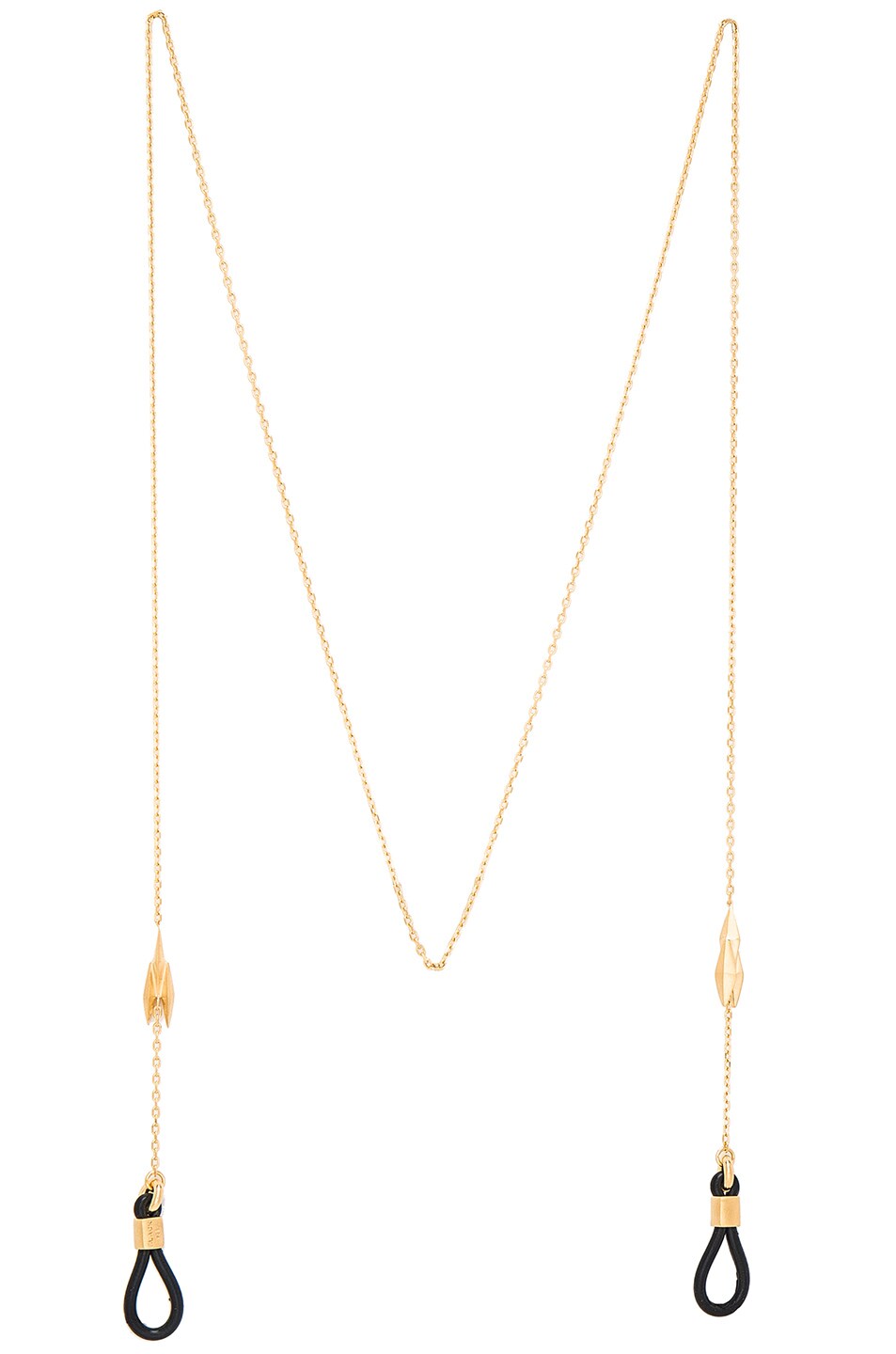 Image 1 of Maria Black 18 Karat Ziggy Sunglass Necklace in Gold