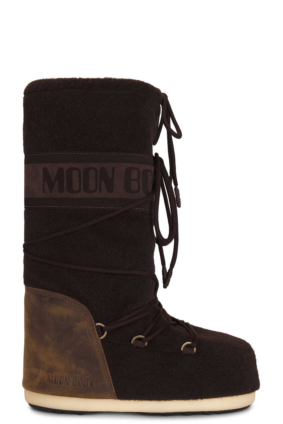 MOON BOOT Mb Icon Nubuck Felt in Brown