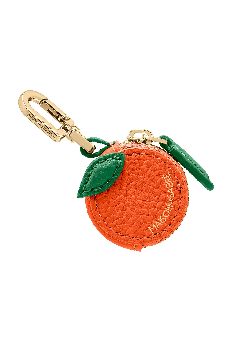 MAISON de SABRÉ Sabrémoji Fruit Charm in Orange