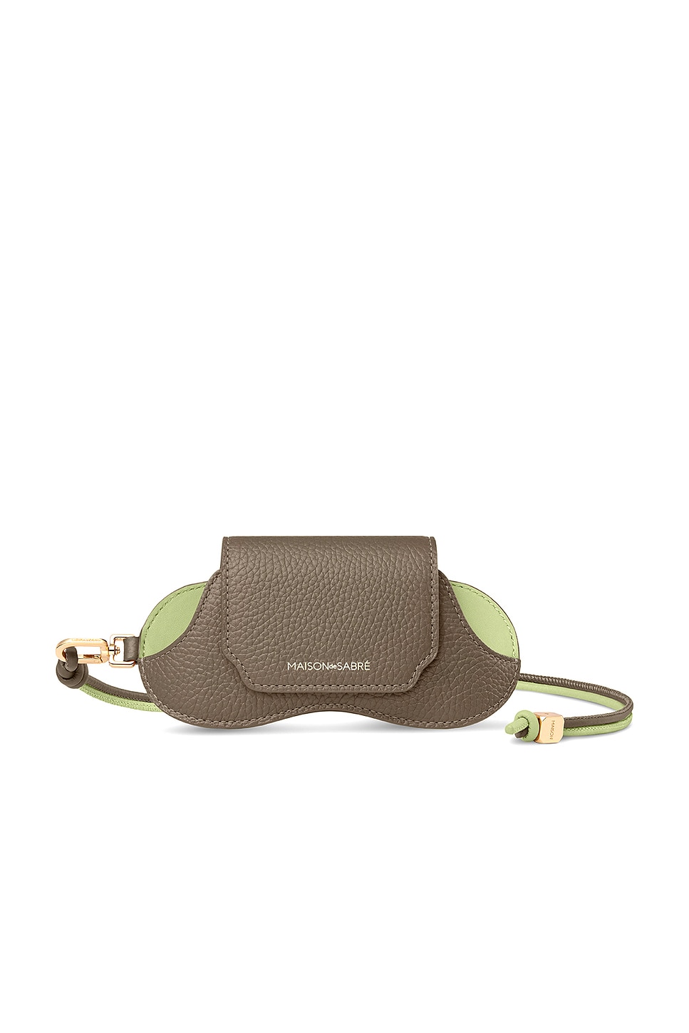 Maison De Sabr Sunglass Sling Case In Green