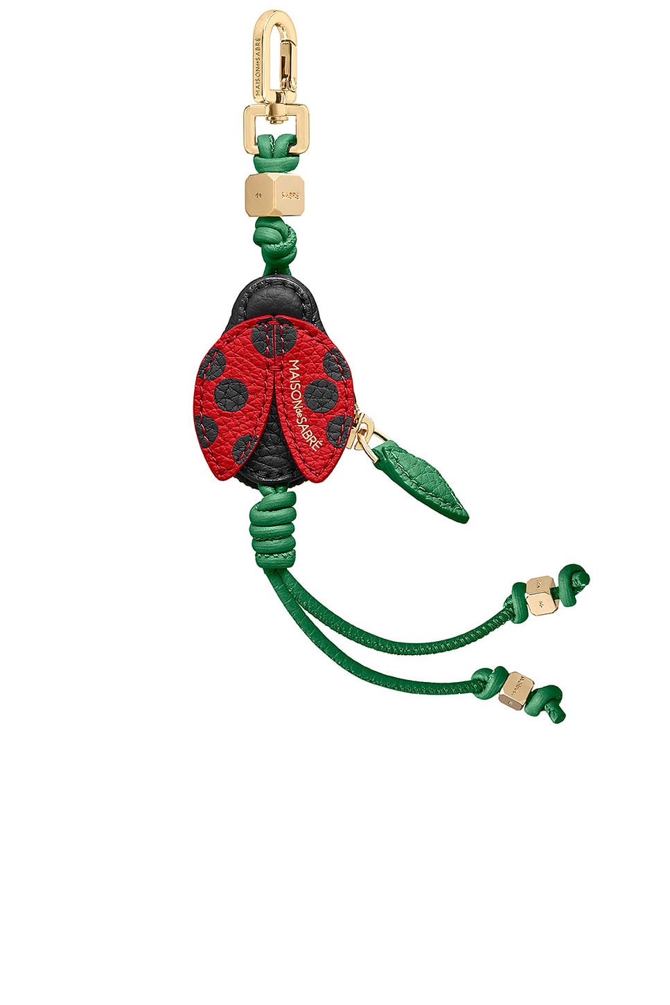 MAISON de SABRÉ Sabrémoji Garden Bug Charm in Red