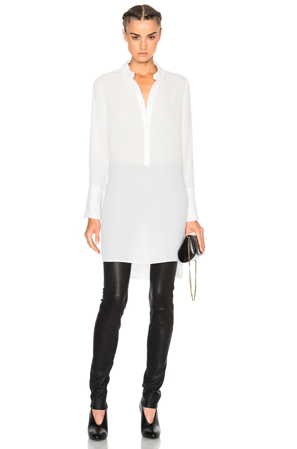 Image 1 of McQ Alexander McQueen Tunic Top in Ivory