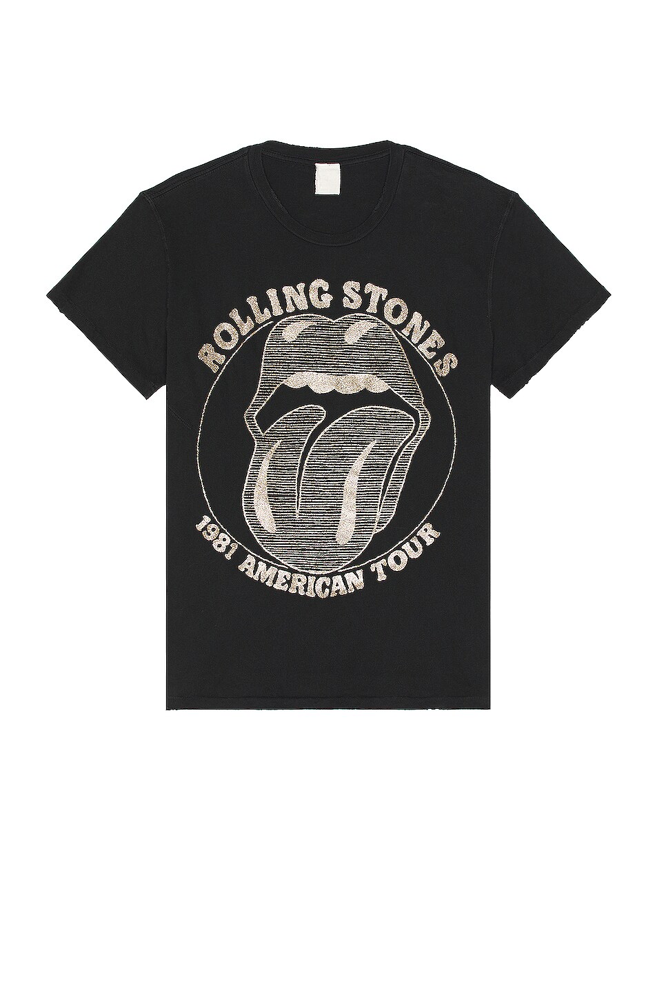 Image 1 of Madeworn the Rolling Stones in Black