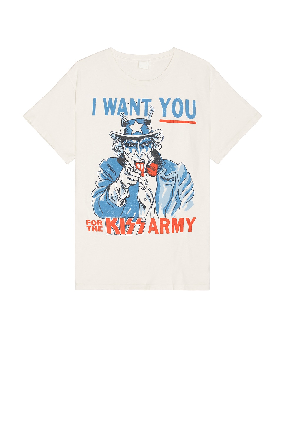 Kiss Army T-Shirt in White