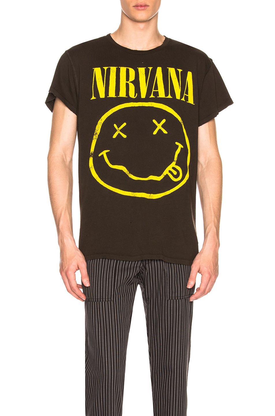 Image 1 of Madeworn Nirvana Tee in Dirty Black