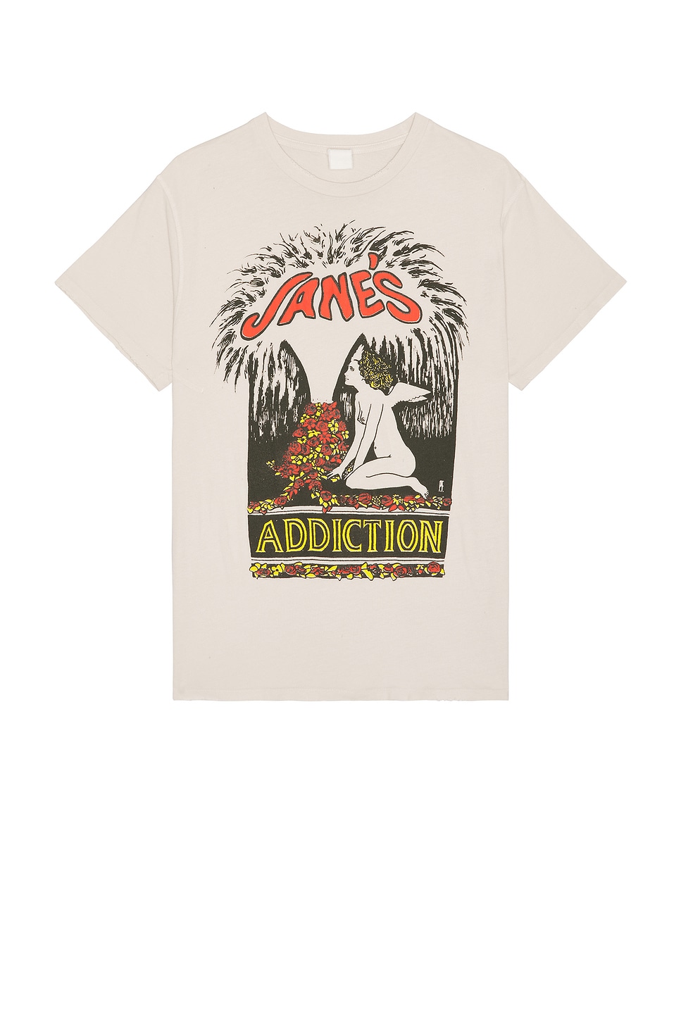 Image 1 of Madeworn Janes Addiction T-Shirt in Vintage White