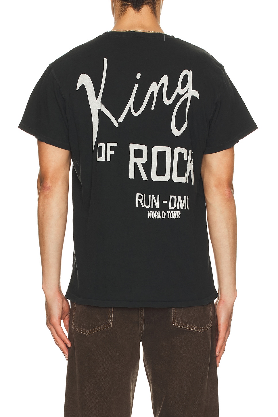 Madeworn Run Dmc T-shirt In Black