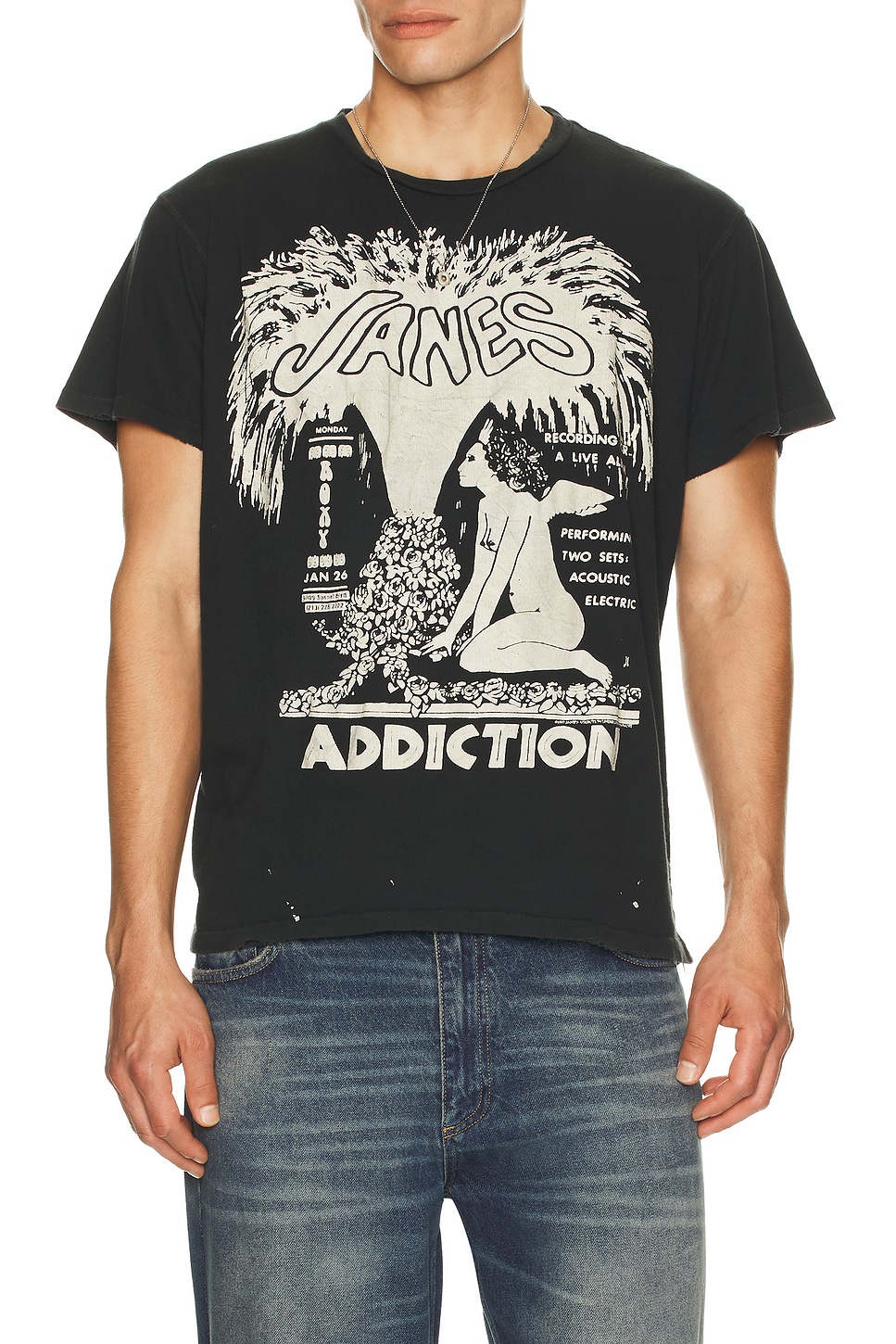 Image 1 of Madeworn Janes Addiction T-Shirt in Coal