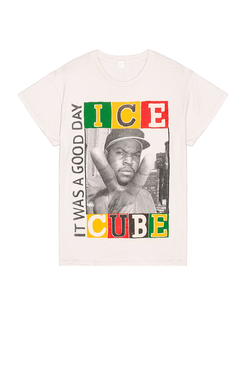 Image 1 of Madeworn Ice Cube T-Shirt in White