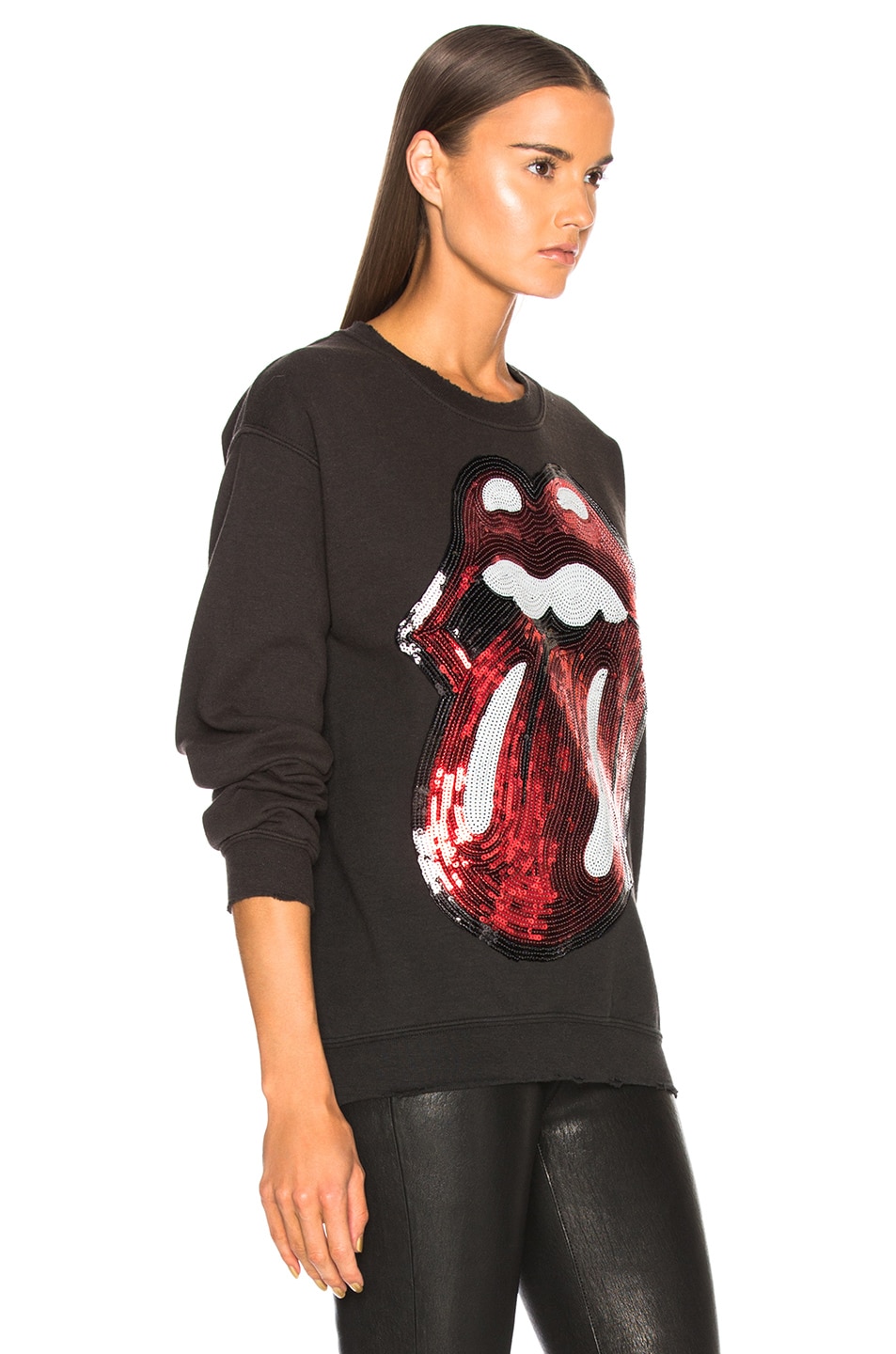 madeworn rolling stones sweatshirt