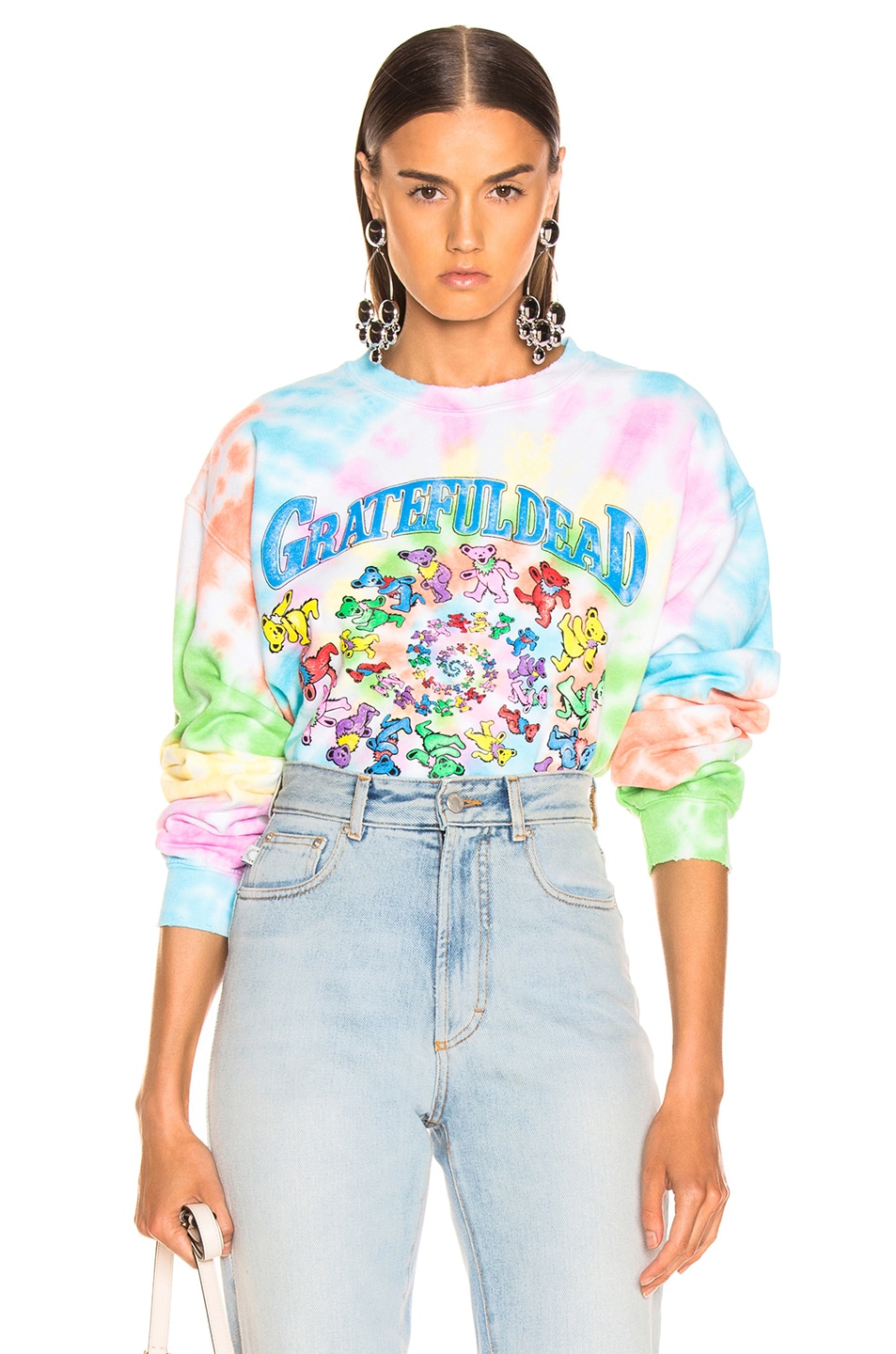 Image 1 of Madeworn The Grateful Dead Sweatshirt in Tie Dye