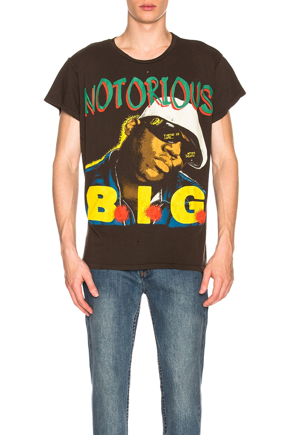 Image 1 of Madeworn Notorious B.I.G. Tee in Dirty Black