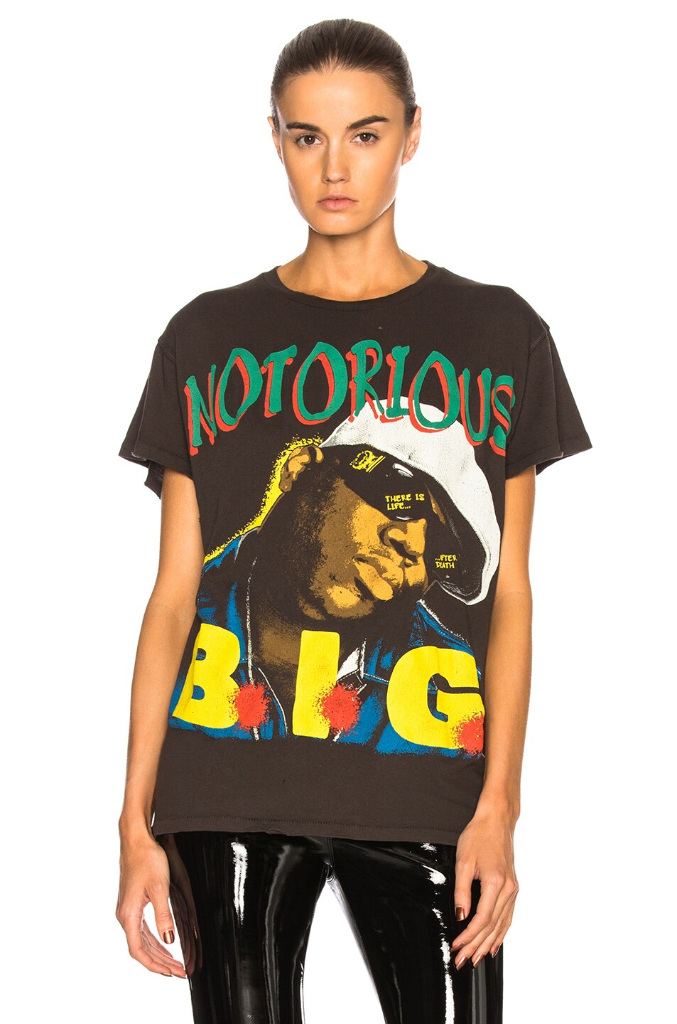 Image 1 of Madeworn Notorious B.I.G. Tee in Dirty Black