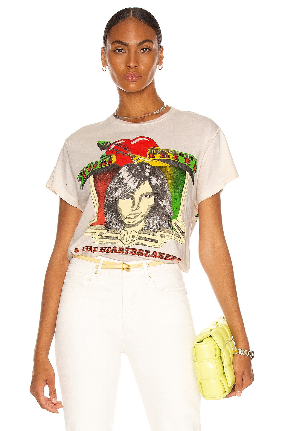 Image 1 of Madeworn Tom Petty Tee in Off White