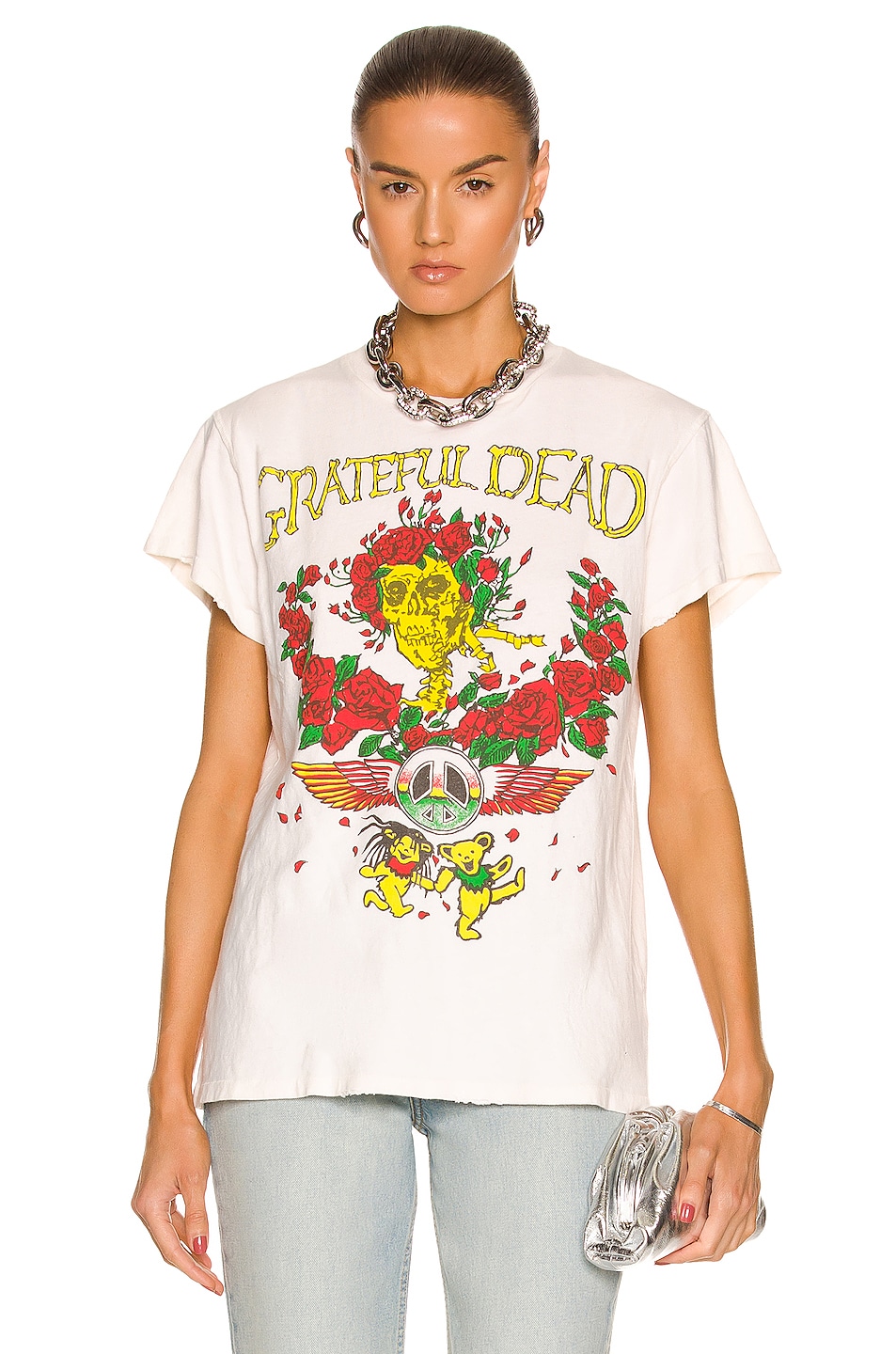 Image 1 of Madeworn Grateful Dead Tee in Off White