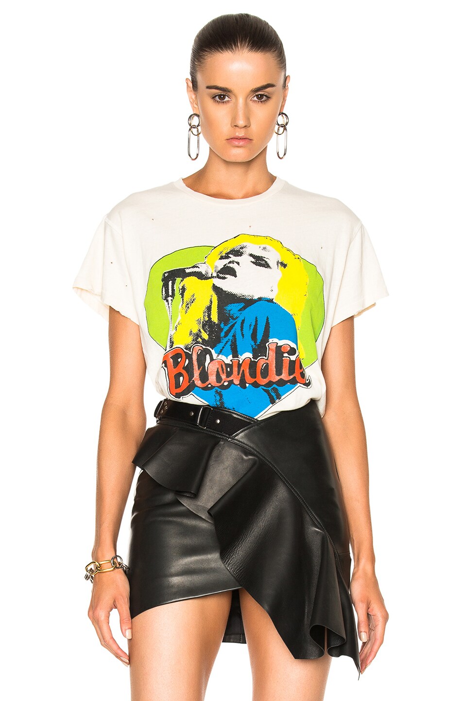 Image 1 of Madeworn Blondie Tee in Dirty White in Dirty White