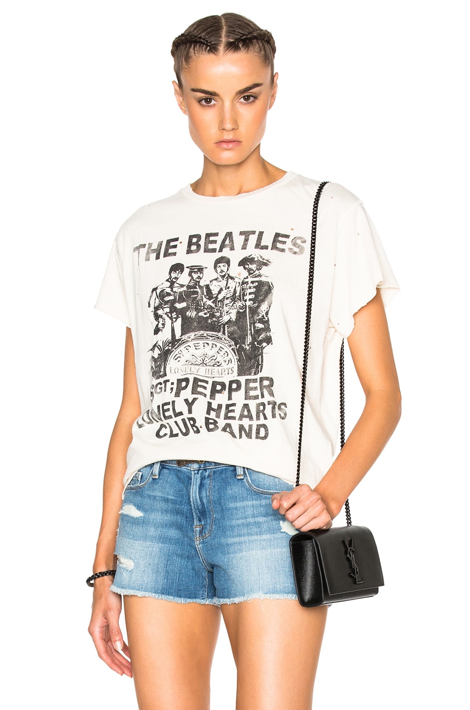 Image 1 of Madeworn The Beatles Tee in Dirty White