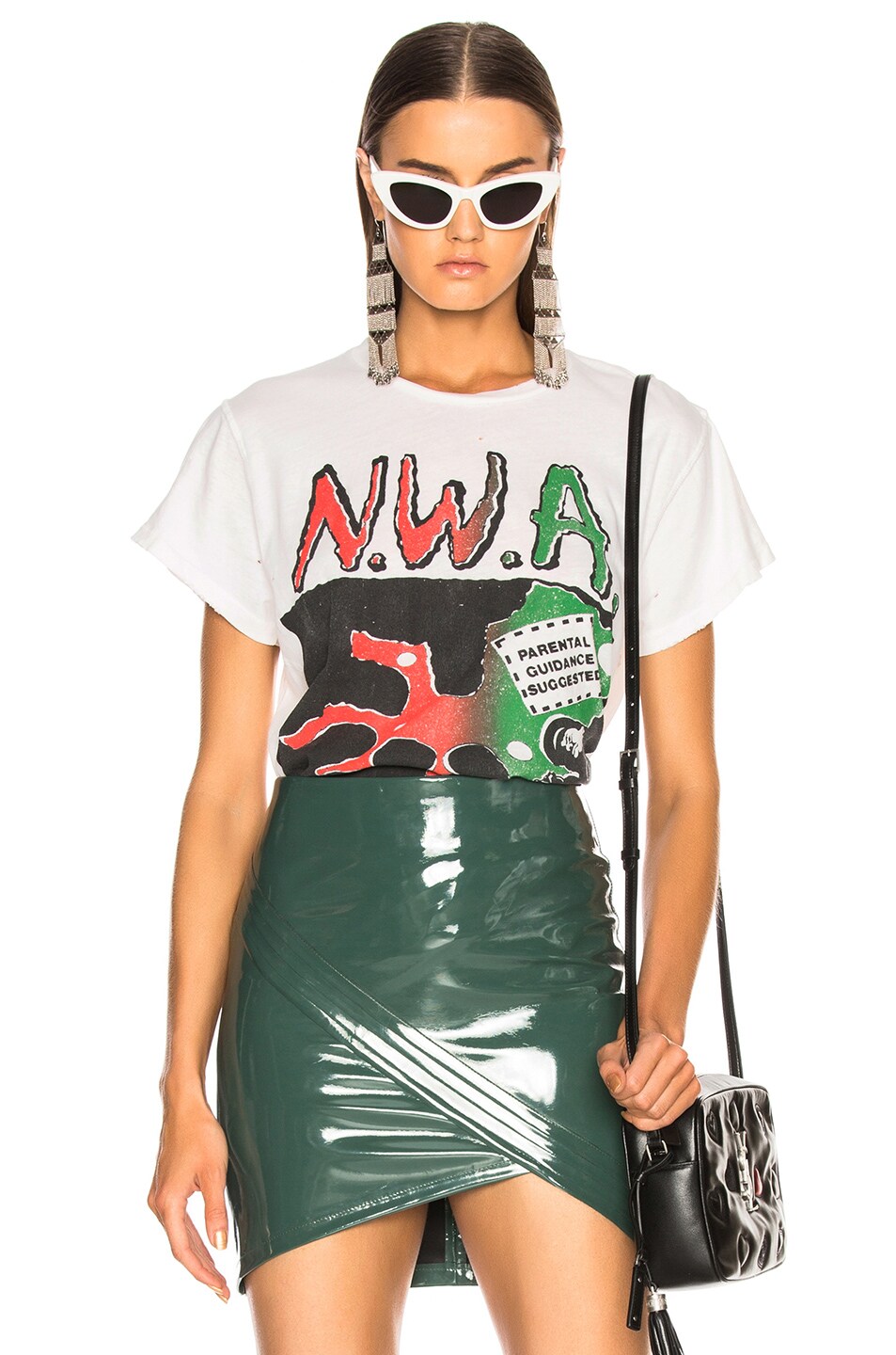 Image 1 of Madeworn N.W.A. Graphic Tee in Off White