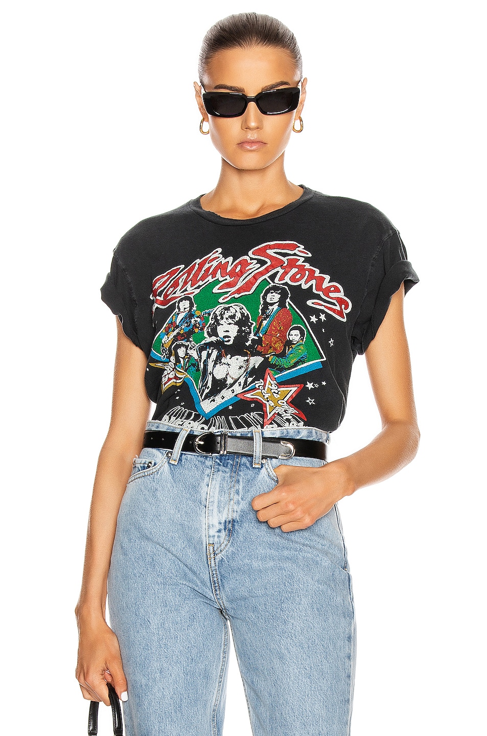 Image 1 of Madeworn Rolling Stones Sold Out '81 Tee in Coal