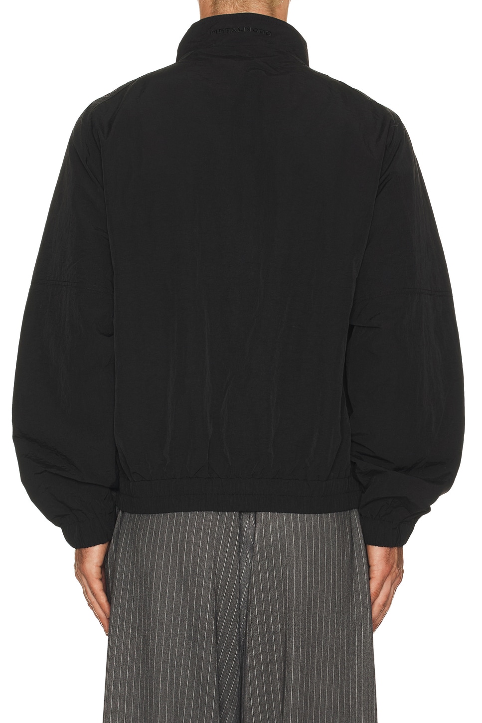 Metalwood Studio Bomber Jacket In Black