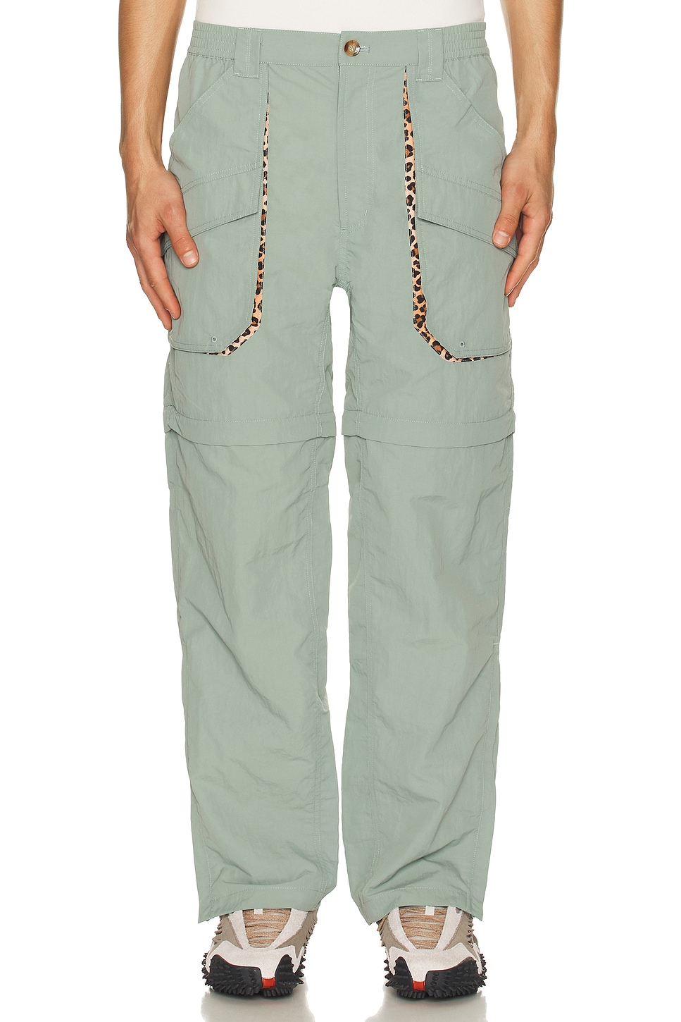 Image 1 of Metalwood Studio Bomber Pant in Sea Foam