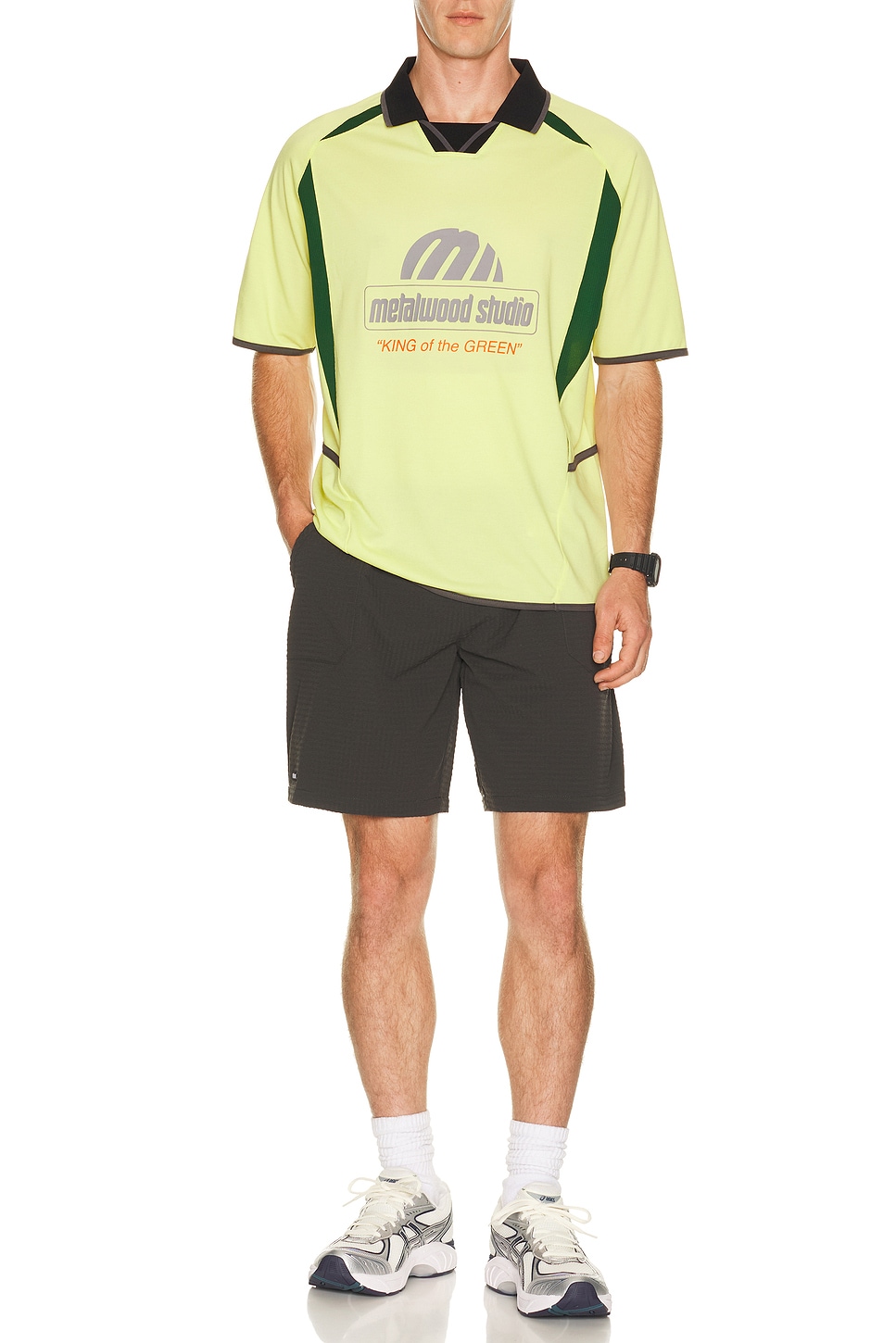 Metalwood Studio King Of The Greens Jersey Polo | Thumbnail 3 Metalwood Studio King Of The Greens Jersey Polo | Thumbnail 3