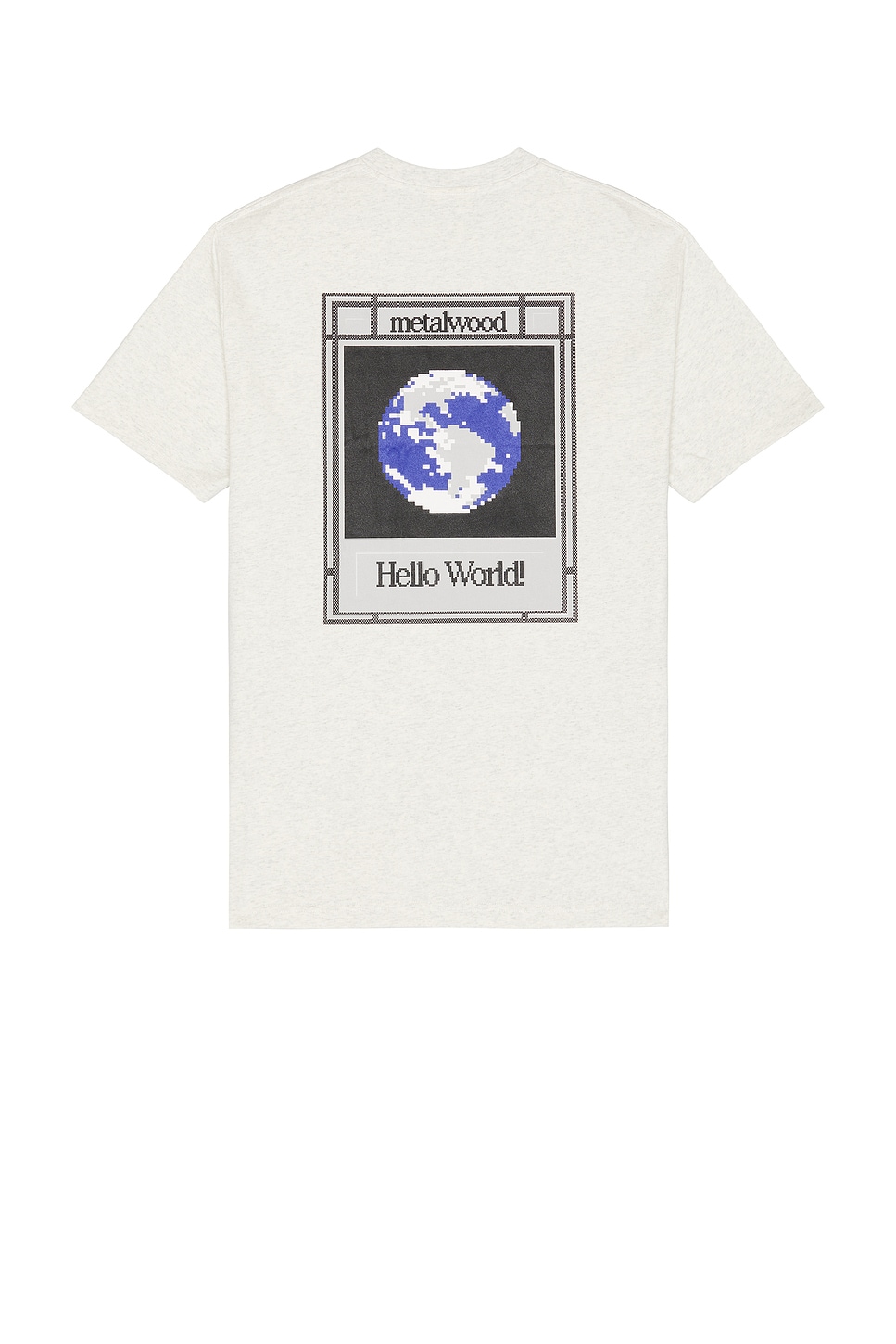 Hello World T-Shirt in Grey