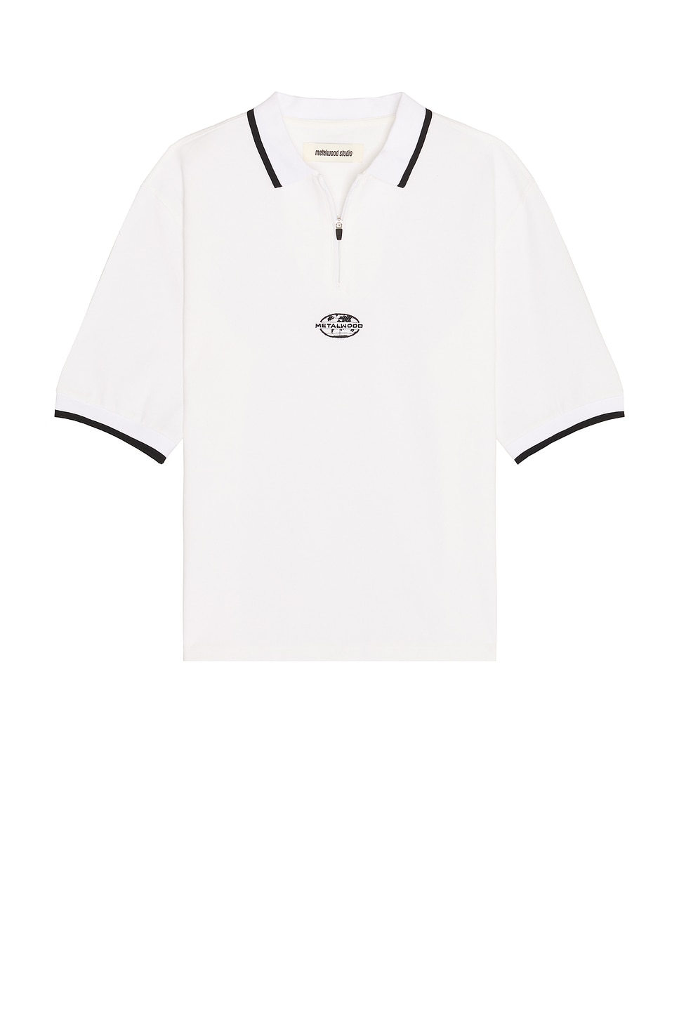Metalwood Studio World Class Zip Polo